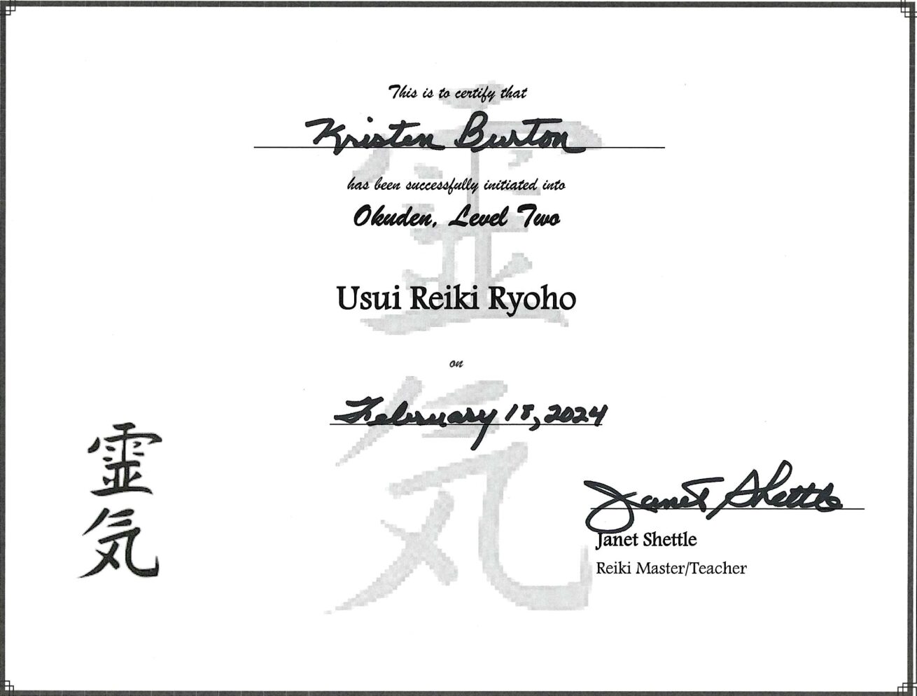 reiki level 2